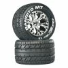 Duratrax Bandito MT 2.8" 2WD Mounted Front C2 Tires, Chrome (2) for Tires & Wheels -Duratrax store online DTXC3501 A0 HG0LOH9E