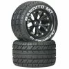 Duratrax Bandito MT 2.8" 2WD Mounted Rear C2 Tires, Black (2) for Tires & Wheels -Duratrax store online DTXC3502 A0 LXVJV52X