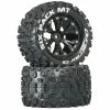 Duratrax Six-Pack MT 2.8" 2WD Mounted Rear C2 Tires, Black (2) for Tires & Wheels -Duratrax store online DTXC3520 A0 AMYI2SPC