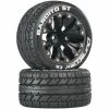 Duratrax Bandito ST 2.8" 2WD Mounted Front C2 Tires, Black (2) for Tires & Wheels -Duratrax store online DTXC3540 A0 Z8X00WIM