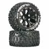 Duratrax Six Pack ST 2.8" 2WD Mounted Front C2 Tires, Black (2) for Tires & Wheels -Duratrax store online DTXC3558 A0 G6AW584L