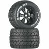 Duratrax Bandito MT 3.8" Mounted Tires, Black (2) for Tires & Wheels