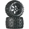 Duratrax Lockup MT 3.8" Mounted Tires, Black (2) for Tires & Wheels -Duratrax store online DTXC3578 A0 FXNQIE00