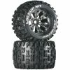 Duratrax Lockup MT 3.8" Mounted 1/2" Offset Tires, Chrome (2) for Tires & Wheels -Duratrax store online DTXC3581 A0 RR21L5DV