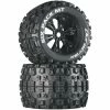 Duratrax Six-Pack MT 3.8" Mounted Tires, Black (2) for Tires & Wheels -Duratrax store online DTXC3582 A0 VOLQR39X