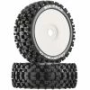Duratrax Six-Pack C2 Mounted Buggy Tires, White (2) for Tires & Wheels 2 Duratrax Six-Pack C2 Mounted Buggy Tires, White (2) for Tires & Wheels -Duratrax store online DTXC3603 A0 B92BD46R