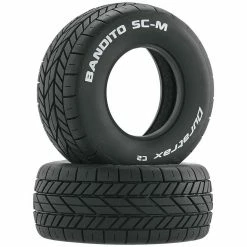 Duratrax Bandito SC-M Oval Tires C2 (2) for Tires & Wheels