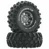 Duratrax Showdown CR C3 Mounted 1.9" Crawler Black Chrome (2) for Tires & Wheels -Duratrax store online DTXC4035 A0 U8W7TOEZ
