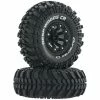 Duratrax Deep Woods CR C3 Mounted 2.2" Crawler Tires, Black (2) for Tires & Wheels -Duratrax store online DTXC4042 A0 O1WGUPI7
