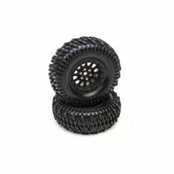 Duratrax Class 1 PIVOT CR C3 Mounted 1.9" Blk (2) for Tires & Wheels