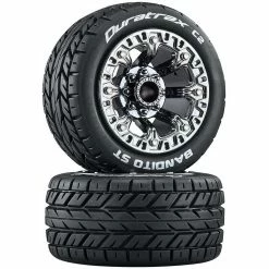 Duratrax Bandito ST 2.2 Tires, Chrome (2) for Tires & Wheels