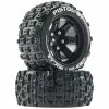 Duratrax Pistol ST 2.8 Mounted Tires, Black 14mm Hex (2) for Tires & Wheels -Duratrax store online DTXC5204 A0 06SO5KNJ