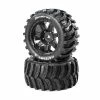 Duratrax Hatchet X Belted Mounted Tires, 24mm Black (2) for Tires & Wheels -Duratrax store online DTXC5503 A0 M3GAZIN1
