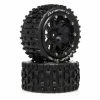 Duratrax Lockup ST Belted 2.8" 2WD Mounted Rear Tires, 0 Offset, Black (2) for Tires & Wheels -Duratrax store online DTXC5532 A0 FW3RDI62