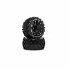 Duratrax FAZE ST 2.8 Mounted F/R C2 .5 Offset Black (2) for Tires & Wheels -Duratrax store online DTXC5563 A0 1C44DTJK