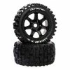 Duratrax Lockup X Belted Mounted Black 24mm Kraton 8S (2) for Tires & Wheels -Duratrax store online DTXC5586 A0 4JICNLIJ