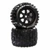 Duratrax Lockup MT Belt 3.8" Mounted Front/Rear Tires 0 Offset 17mm, Black (2) for Tires & Wheels -Duratrax store online DTXC5630 A0 9W84C476