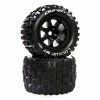 Duratrax Lockup MT Belt 3.8" Mounted Front/Rear Tires .5 Offset 17mm, Black (2) for Tires & Wheels -Duratrax store online DTXC5632 A0 8O3DUD46