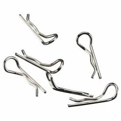 Duratrax Body Clip, Large Bent (6) for Parts