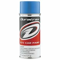 Duratrax Polycarb Spray, Light Blue, 4.5 oz for Paints
