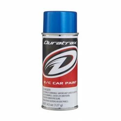 Duratrax Polycarb Spray, Metallic Blue, 4.5 oz for Paints