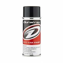 Duratrax Polycarb Spray Base Cover Coat, Black, 4.5oz for Paints